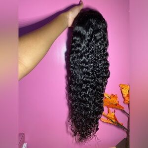 NEW 28” Water Wave Closure Wig – 5x5 HD Lace, 180% Density, Human Hair